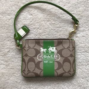 Coach wristlet.